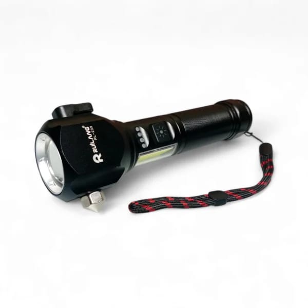 Rl-2308 High-power Rechargeable Led Flashlight – Long Range, Durable & Energy Efficient