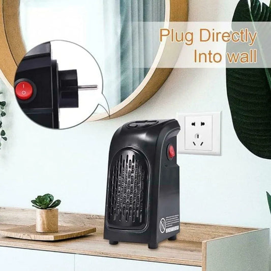 400 Watts Electric Handy Room Heater Portable Small Mini Room Heater for Travelling, Bedroom, Offices, Home