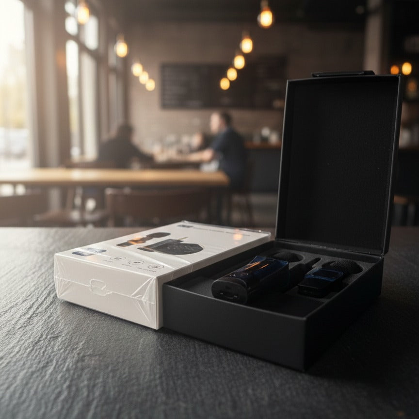 K35 Double Mic | Wireless Microphone 🎤 | Good Sound Quality | Long Battery 🔋 Time | Portable